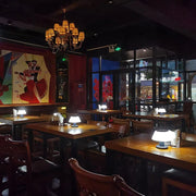 Modern Solar-Powered Indoor Outdoor Lamp