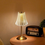 Nordic Minimalist Golden Crystal Table Lamp