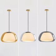 Modern Milk Glass Pendant Lamp