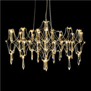 Luxe Sparkle Crystal Chandelier