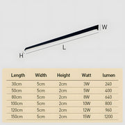 Modern Simple Waterproof Strip LED LED Wall Light
