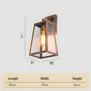 Retro Nordic Industrial Outdoor Wall Lamp