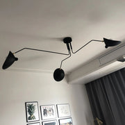 Elegant Adjustable Sculptural Ceiling Light