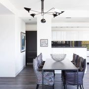 Elegant Adjustable Sculptural Ceiling Light