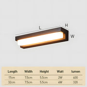 Creative Solar Waterproof LED Outdoor Wall Light