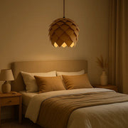 Modern Chic Wooden Pendant Lamp