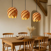 Modern Chic Wooden Pendant Lamp