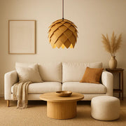 Modern Chic Wooden Pendant Lamp